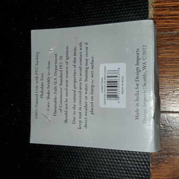 DII Seasonal Coir Doormat - Dashund Through The Snow - Picture 5 of 6